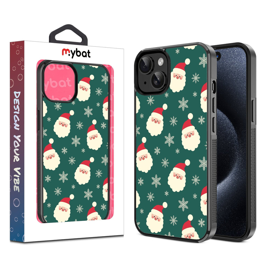 MyBat Design Lab Series Case for Apple iPhone 15 (6.1) - Jolly Saint Nick
