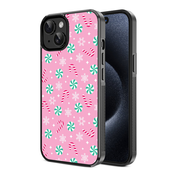 MyBat Design Lab Series Case for Apple iPhone 15 (6.1) - Peppermint Swirl - MIP15CSLESM272-2.jpg