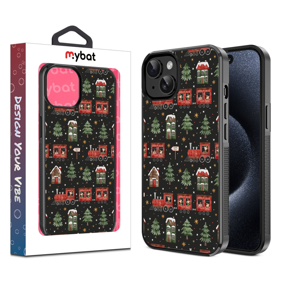 MyBat Design Lab Series Case for Apple iPhone 15 (6.1) - Train Around the Tree