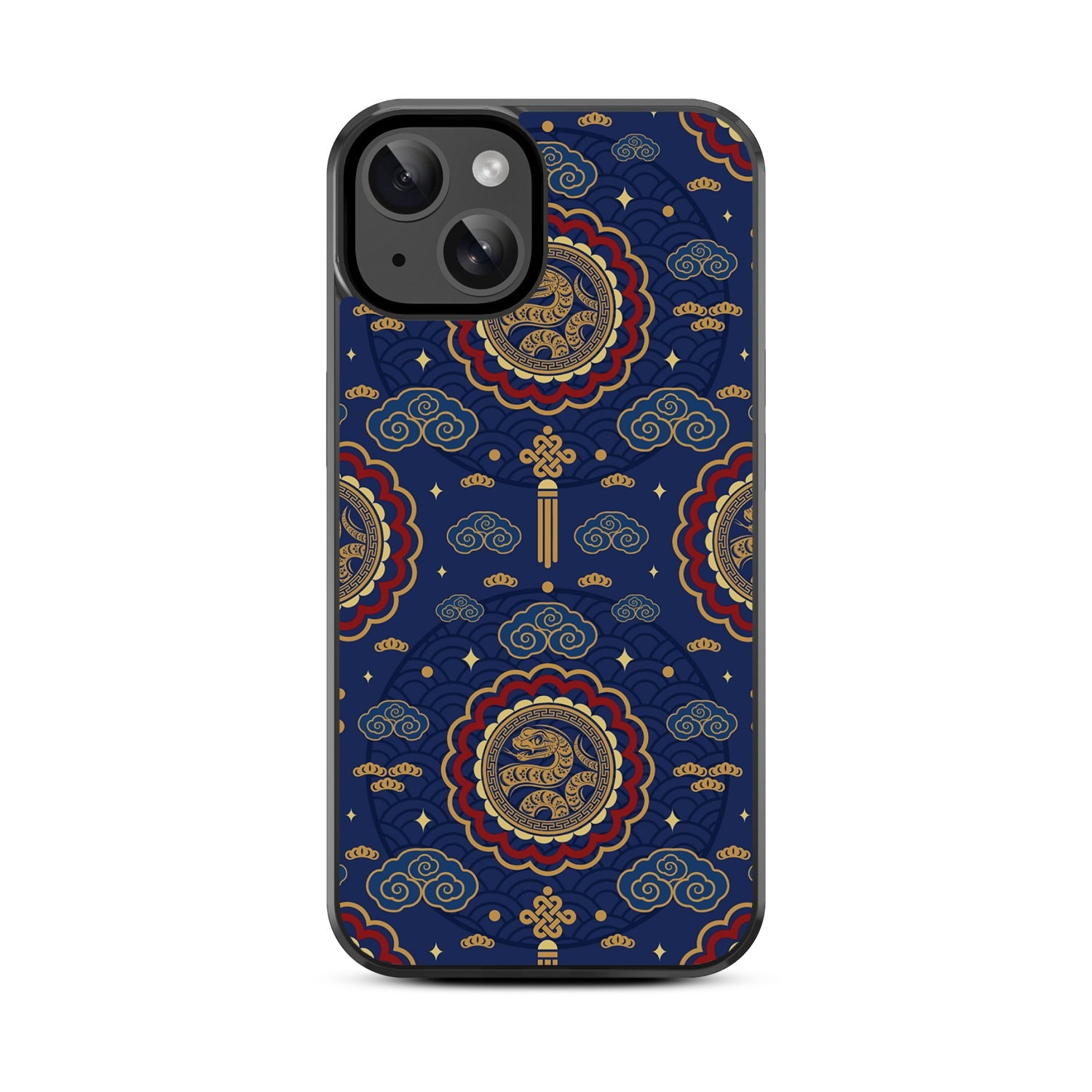 MyBat Design Lab Series Case for Apple iPhone 15 (6.1) - Wisdom of the Snake