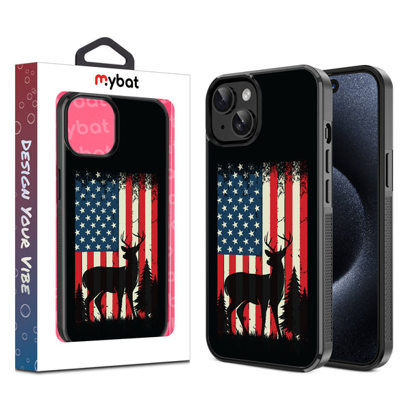 MyBat Design Lab Series Case for Apple iPhone 15 (6.1) - Stars, Stripes and Stags - MIP15CSLESM319-1.jpg
