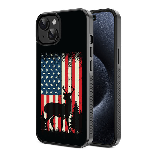 MyBat Design Lab Series Case for Apple iPhone 15 (6.1) - Stars, Stripes and Stags - MIP15CSLESM319-2.jpg
