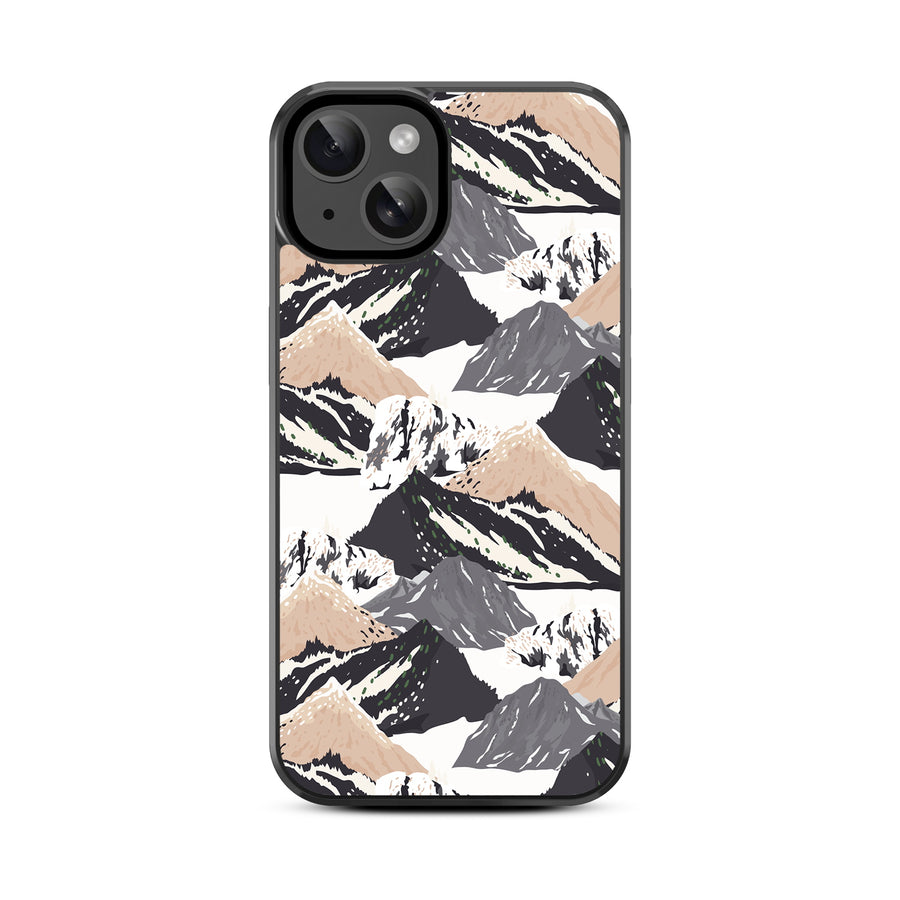 MyBat Design Lab Series Case for Apple iPhone 15 (6.1) - Rocky Peaks - MIP15CSLESM323-3.jpg