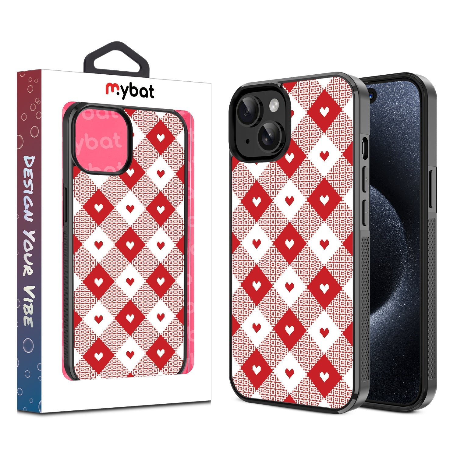 MyBat Design Lab Series Case for Apple iPhone 15 (6.1) - Knit With Love