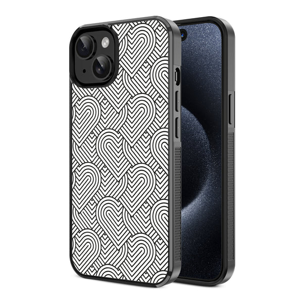 MyBat Design Lab Series Case for Apple iPhone 15 (6.1) - Hearts Aligned - MIP15CSLESM331-2.jpg