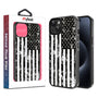 MyBat Design Lab Series Case for Apple iPhone 15 (6.1) - Distress US Flag