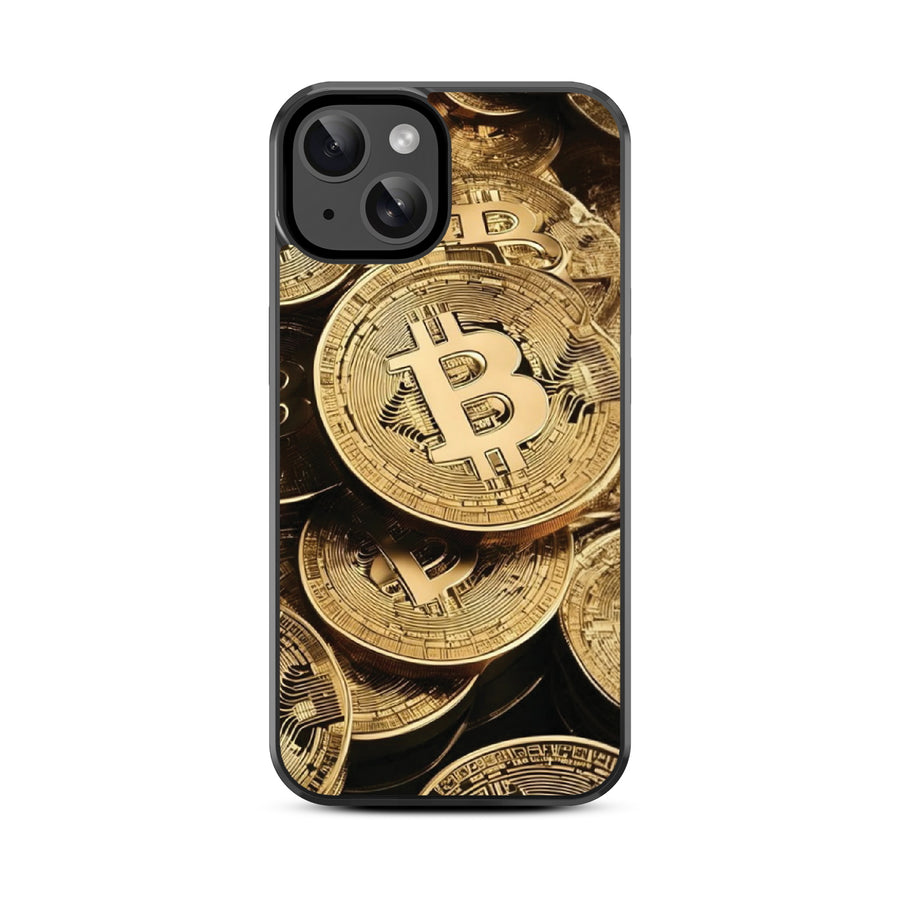 MyBat Design Lab Series Case for Apple iPhone 15 (6.1) - Bitcoin - MIP15CSLESM357-3.jpg