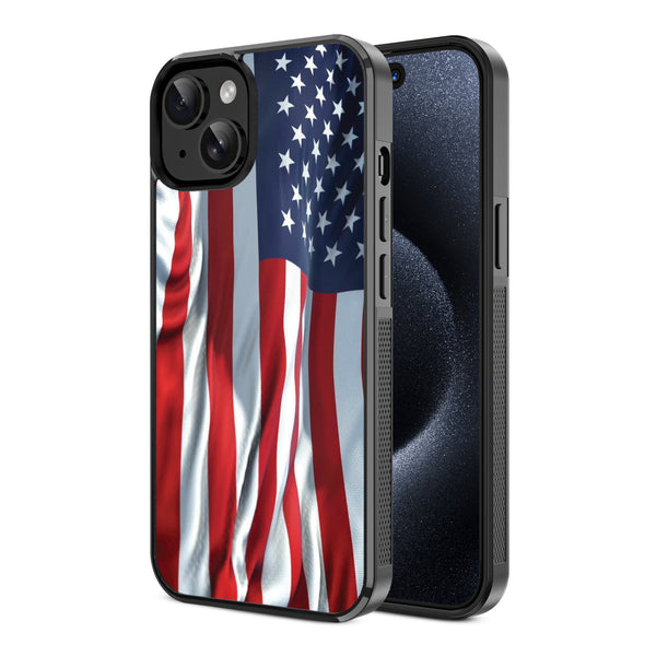 MyBat Design Lab Series Case for Apple iPhone 15 (6.1) - Waving USA FLag - MIP15CSLESM367-2.jpg