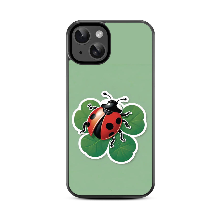 MyBat Design Lab Series Case for Apple iPhone 15 (6.1) - Ladybug Luck - MIP15CSLESM373-3.jpg