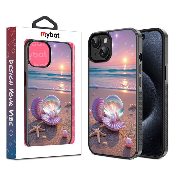 MyBat Design Lab Series Case for Apple iPhone 15 (6.1) - Seashell Beach - MIP15CSLESM374-1.jpg