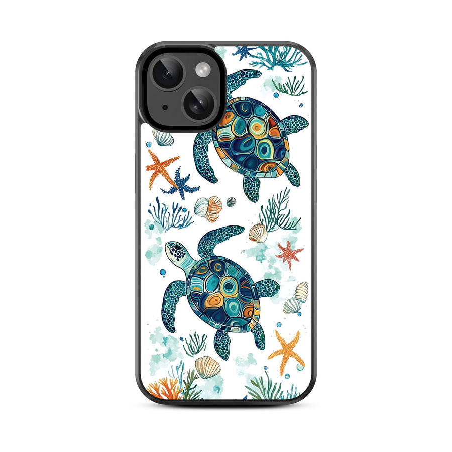 MyBat Design Lab Series Case for Apple iPhone 15 (6.1) - Sea Turtles - MIP15CSLESM375-3.jpg