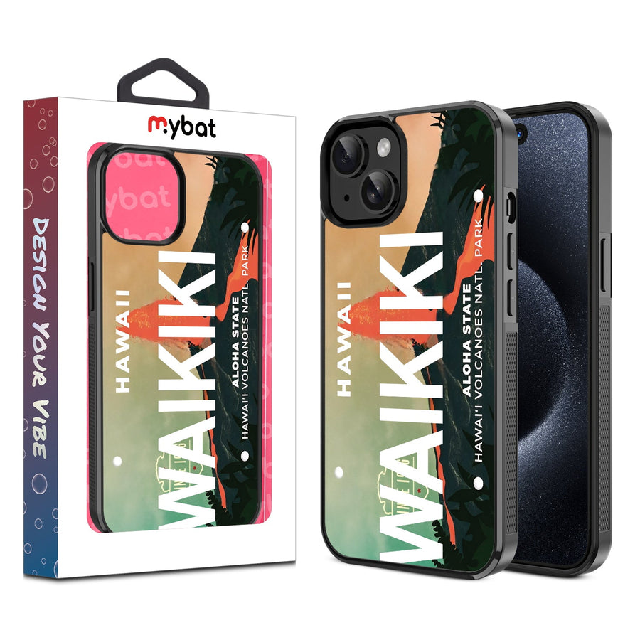 MyBat Design Lab Series Case for Apple iPhone 15 (6.1) - Waikiki Plate