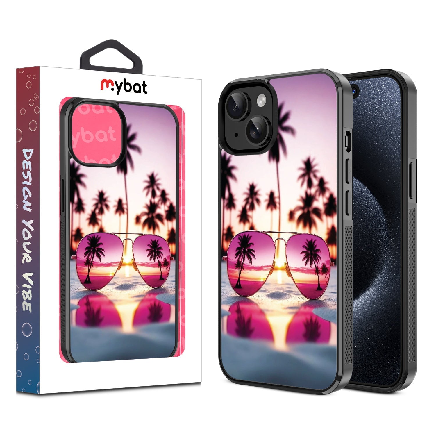 MyBat Design Lab Series Case for Apple iPhone 15 (6.1) - California Sunset