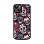 MyBat Design Lab Series Case for Apple iPhone 15 (6.1) - Sugar Rose Skulls