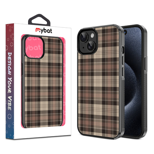 MyBat Design Lab Series Case for Apple iPhone 15 (6.1) - Mocha Flannel - MIP15CSLESM431-1.jpg