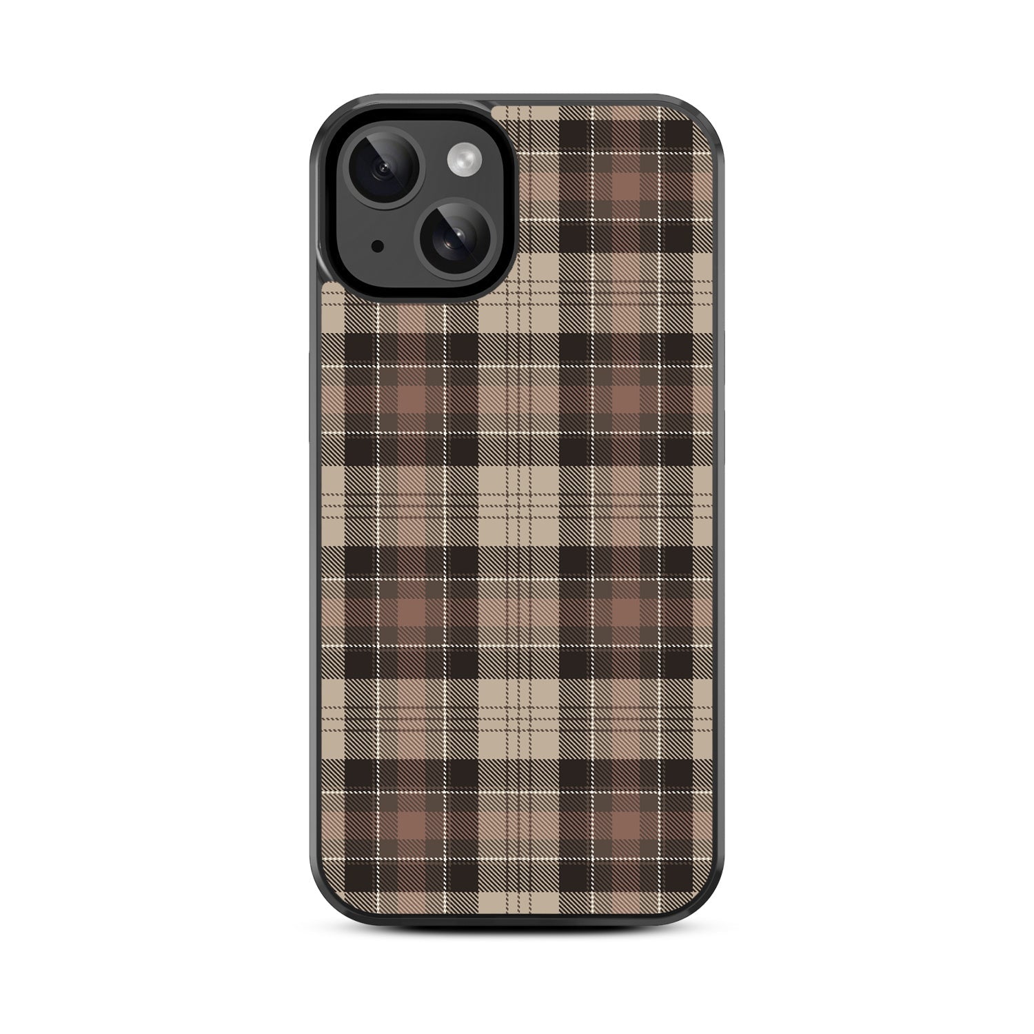MyBat Design Lab Series Case for Apple iPhone 15 (6.1) - Mocha Flannel