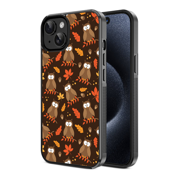 MyBat Design Lab Series Case for Apple iPhone 15 (6.1) - Hoot & Harvest - MIP15CSLESM438-2.jpg