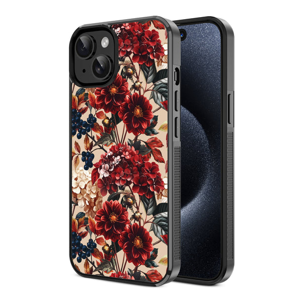 MyBat Design Lab Series Case for Apple iPhone 15 (6.1) - Rust & Bloom - MIP15CSLESM449-2.jpg