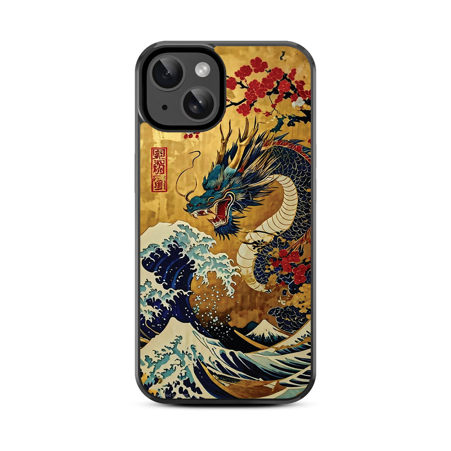 MyBat Design Lab Series Case for Apple iPhone 15 (6.1) - Rising Dragon - MIP15CSLESM455-3.jpg
