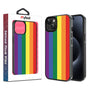 MyBat Design Lab Series Case for Apple iPhone 15 (6.1) - Rainbow Stripes