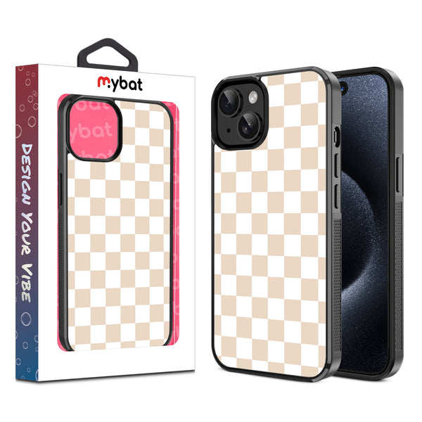 MyBat Design Lab Series Case for Apple iPhone 15 - Tan Check - MIP15CSLESM475-1.jpg