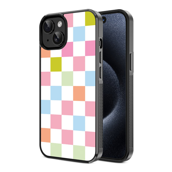 MyBat Design Lab Series Case for Apple iPhone 15 - Pastel Check - MIP15CSLESM480-2.jpg