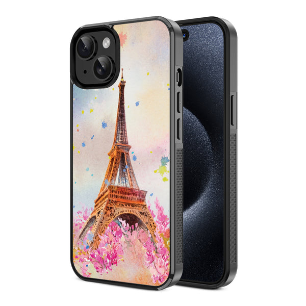 MyBat Design Lab Series Case for Apple iPhone 15 - Spring in Paris - MIP15CSLESM485-2.jpg