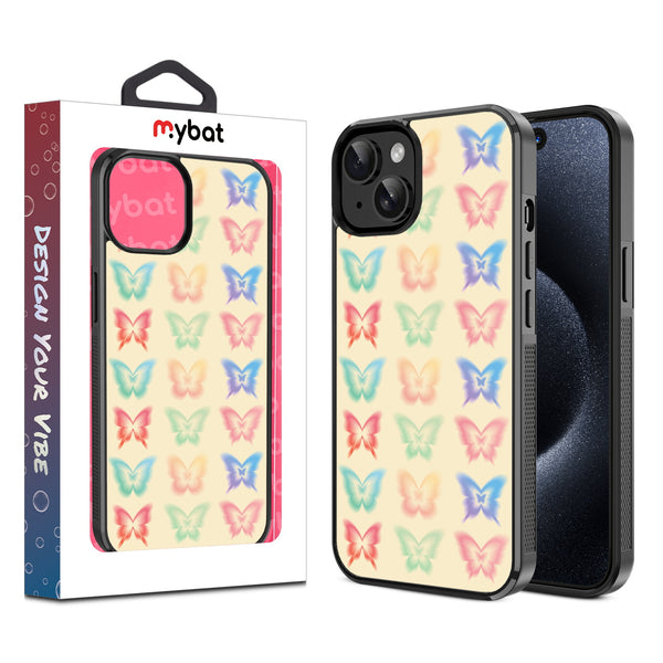 MyBat Design Lab Series Case for Apple iPhone 15 - Technicolor Butterflies - MIP15CSLESM487-1.jpg