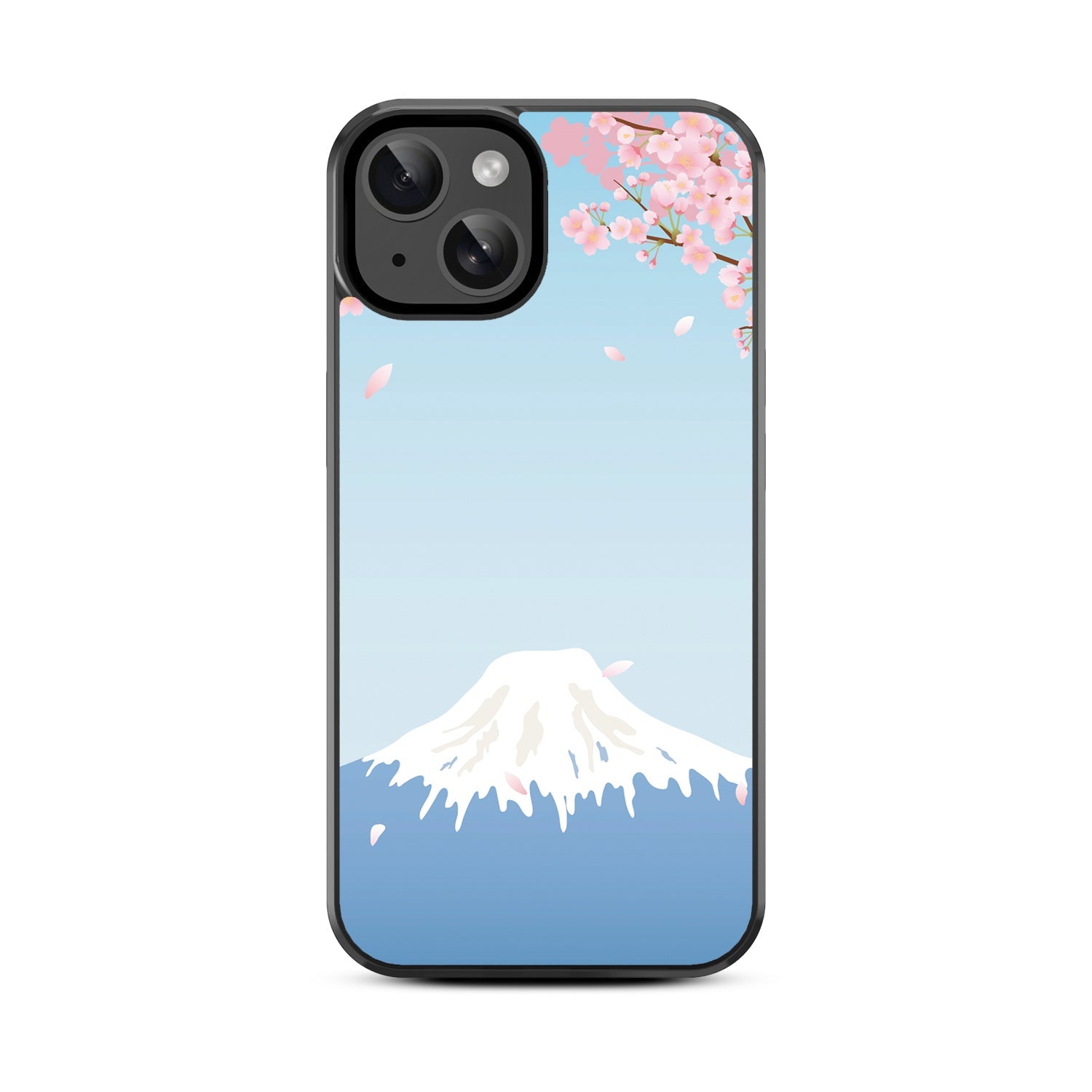 MyBat Design Lab Series Case for Apple iPhone 15 - Fuji Blossoms