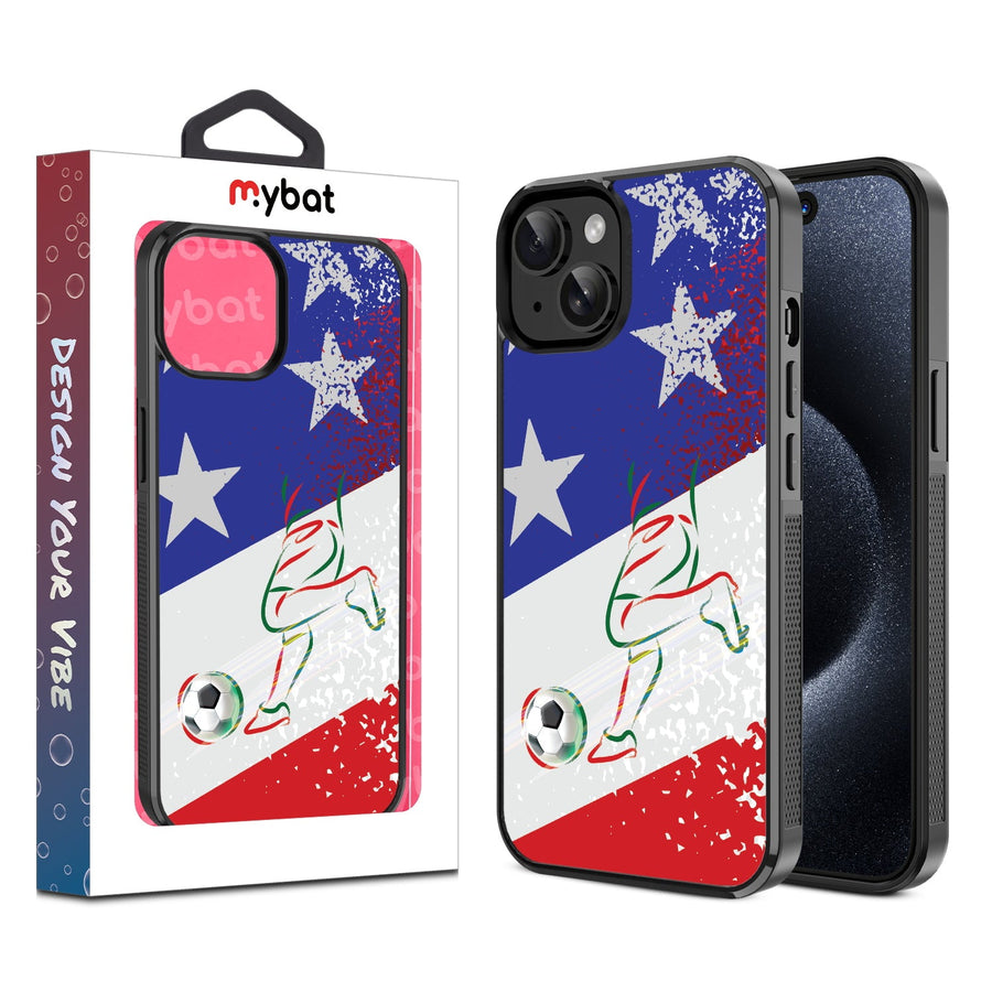 MyBat Design Lab Series Case for Apple iPhone 15 – USA Soccer