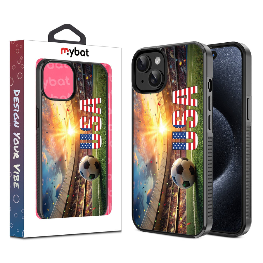 MyBat Design Lab Series Case for Apple iPhone 15 – USA Goal