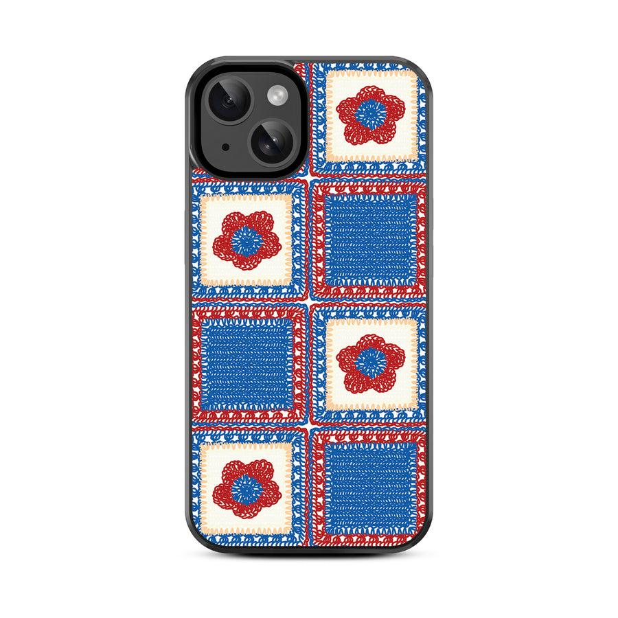 MyBat Design Lab Series Case for Apple iPhone 15 – All American Quilt - MIP15CSLESM524-2.JPG