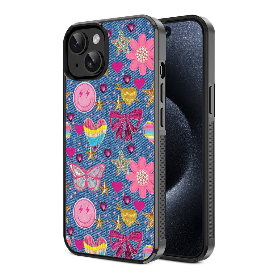 MyBat Design Lab Series Case for Apple iPhone 15 – Denim Daze - MIP15CSLESM528-1.JPG
