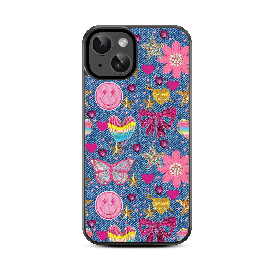 MyBat Design Lab Series Case for Apple iPhone 15 – Denim Daze - MIP15CSLESM528-2.JPG