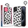 MyBat Design Lab Series MagSafe Case for Apple iPhone 15 (6.1) - Black Paw Prints