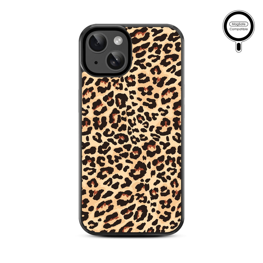 MyBat Design Lab Series MagSafe Case for Apple iPhone 15 (6.1) - Leopard Print