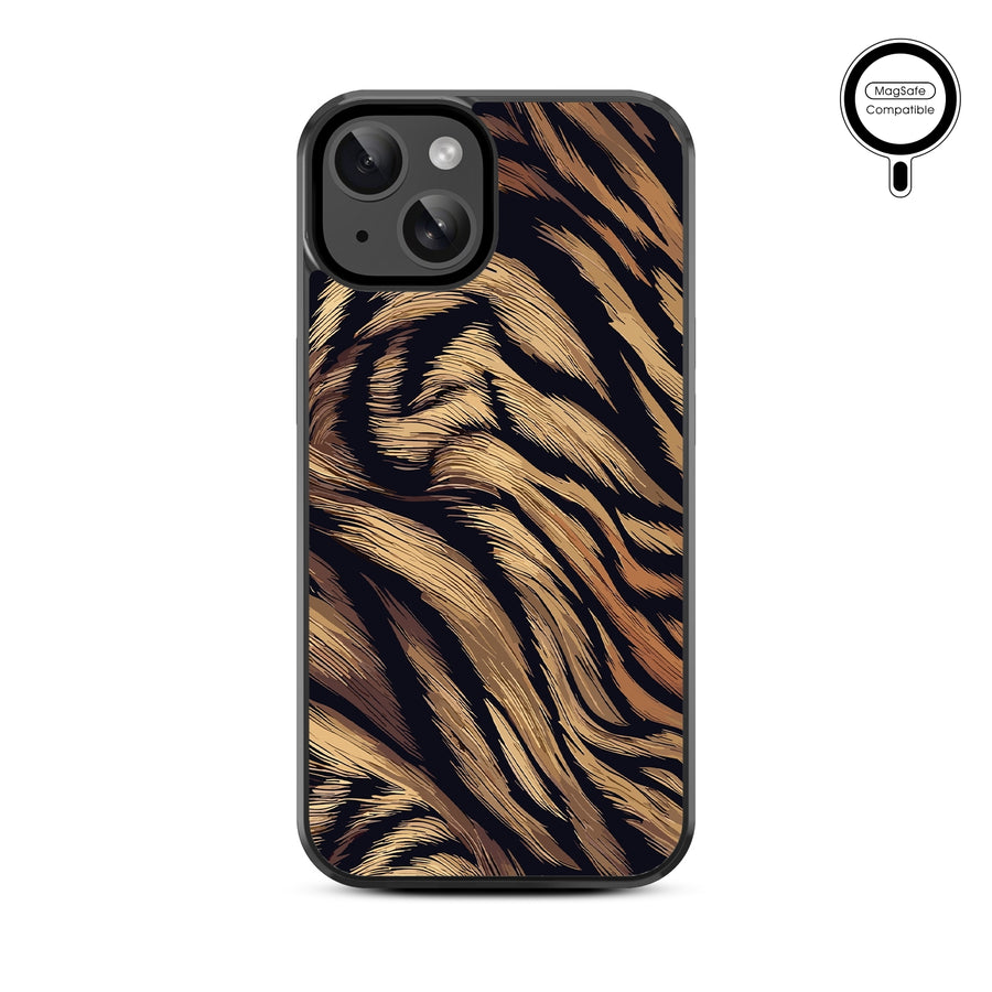 MyBat Design Lab Series MagSafe Case for Apple iPhone 15 (6.1) - Tiger Fur - MIP15CSLESMSM006-3.jpg