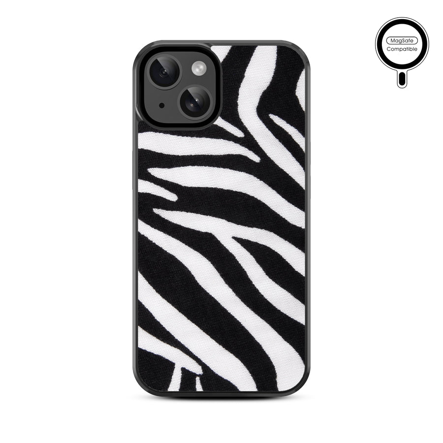 MyBat Design Lab Series MagSafe Case for Apple iPhone 15 (6.1) - Zebra Print - MIP15CSLESMSM009-3.jpg