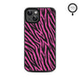 MyBat Design Lab Series MagSafe Case for Apple iPhone 15 (6.1) - Pink Zebra Print