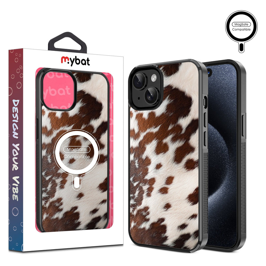 MyBat Design Lab Series MagSafe Case for Apple iPhone 15 (6.1) - Cow Fur