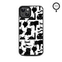 MyBat Design Lab Series MagSafe Case for Apple iPhone 15 (6.1) - Black Cats