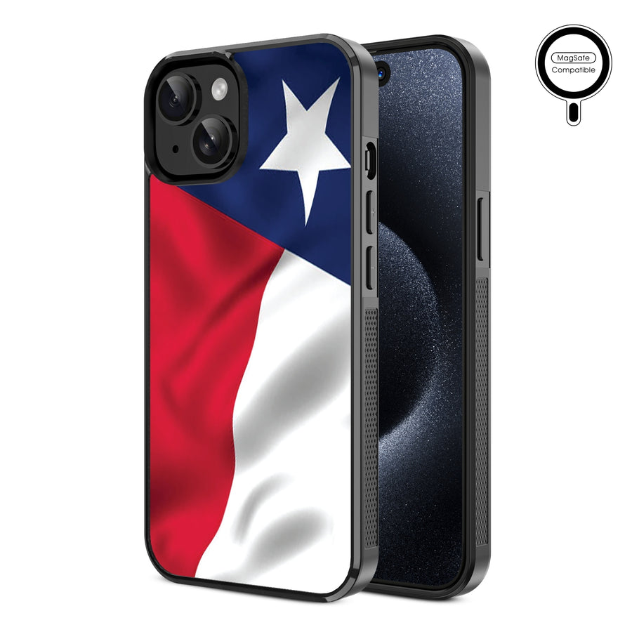 MyBat Design Lab Series MagSafe Case for Apple iPhone 15 (6.1) - Texas State Flag - MIP15CSLESMSM026-2.jpg