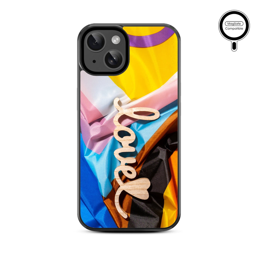MyBat Design Lab Series MagSafe Case for Apple iPhone 15 (6.1) - Love is Love - MIP15CSLESMSM037-3.jpg