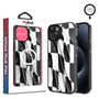 MyBat Design Lab Series MagSafe Case for Apple iPhone 15 (6.1) - Racing Flag - MIP15CSLESMSM040-1.jpg
