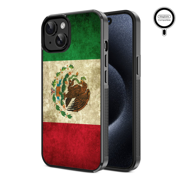 MyBat Design Lab Series MagSafe Case for Apple iPhone 15 (6.1) - Mexican Flag - MIP15CSLESMSM046-2.jpg