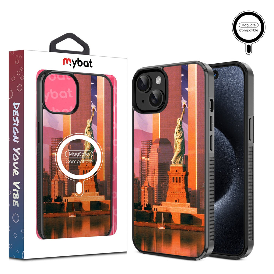 MyBat Design Lab Series MagSafe Case for Apple iPhone 15 (6.1) - Liberty For All