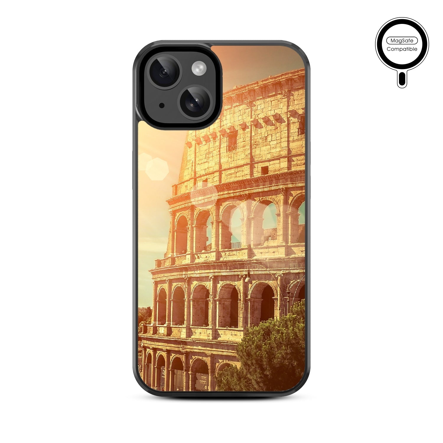 MyBat Design Lab Series MagSafe Case for Apple iPhone 15 (6.1) - Roman Colosseum