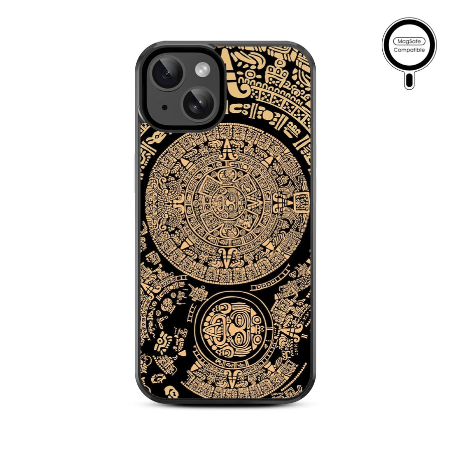 MyBat Design Lab Series MagSafe Case for Apple iPhone 15 (6.1) - Mayan Calendar - MIP15CSLESMSM052-3.jpg