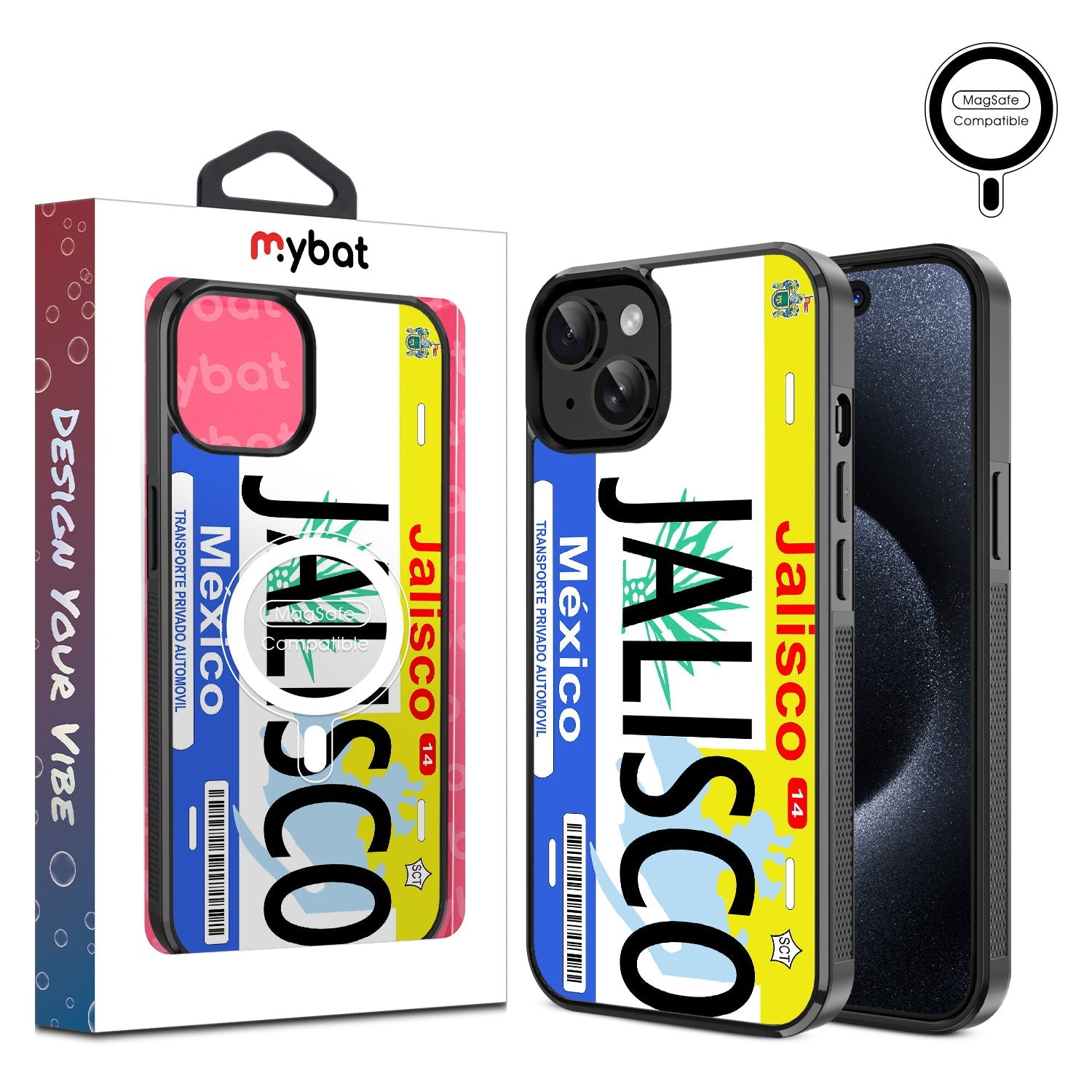 MyBat Design Lab Series MagSafe Case for Apple iPhone 15 (6.1) - Jalisco