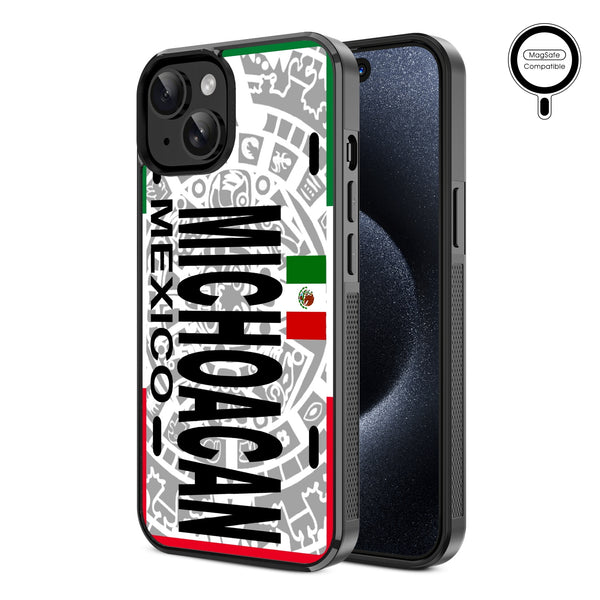 MyBat Design Lab Series MagSafe Case for Apple iPhone 15 (6.1) - Michoacan Azteca - MIP15CSLESMSM071-2.jpg